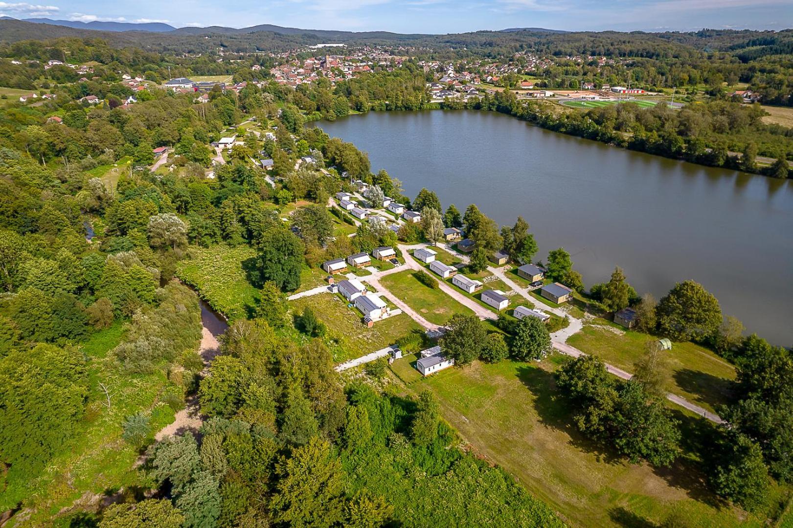 Camping Les Ballastieres - Vosges Du Sud Champagney Eksteriør bilde