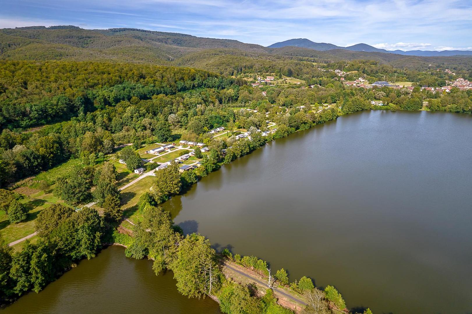 Camping Les Ballastieres - Vosges Du Sud Champagney Eksteriør bilde