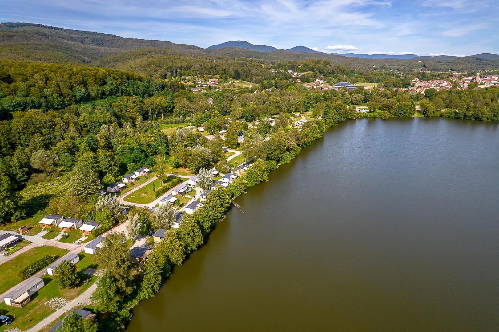 Camping Les Ballastieres - Vosges Du Sud Champagney Eksteriør bilde