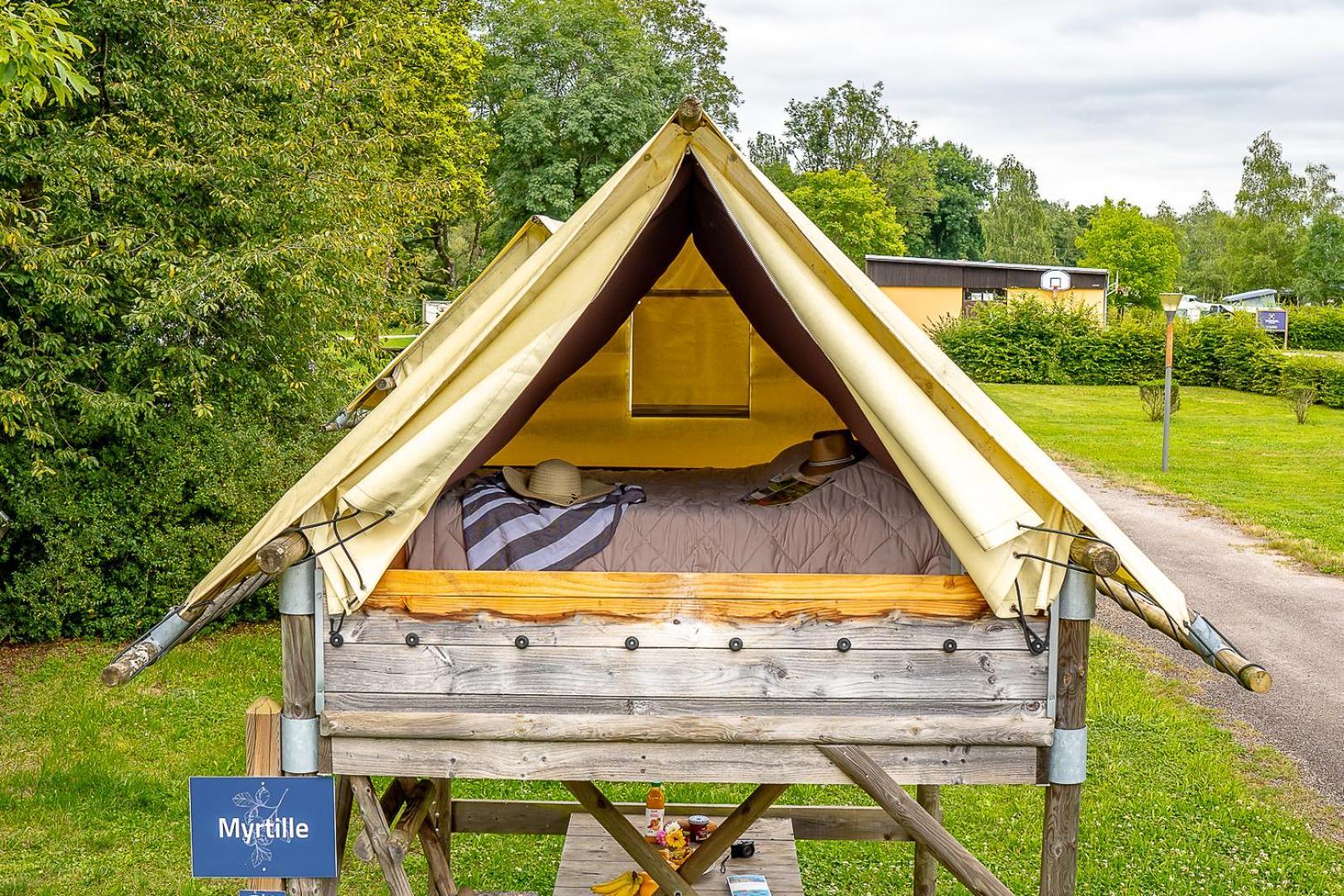 Camping Les Ballastieres - Vosges Du Sud Champagney Eksteriør bilde